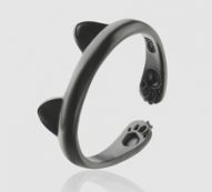 Cat Ear Cuff Ring