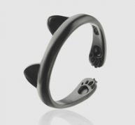 Cat Ear Cuff Ring