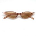 Cat Eye Clear Frame Sunglasses