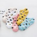 Cat Pattern Socks 5pairs