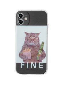 Cat Pattern iPhone Case