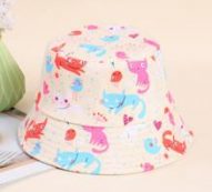 Cat Print Bucket Hat