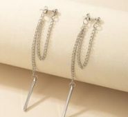 Chain Decor Earrings