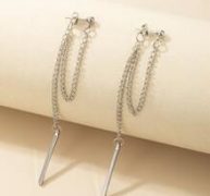 Chain Decor Earrings