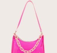 Chain Decor Satchel Bag