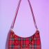 Chain Decor Tartan Pattern Shoulder Bag