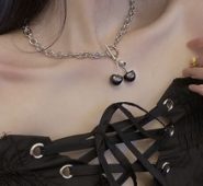 Cherry Chain Necklace