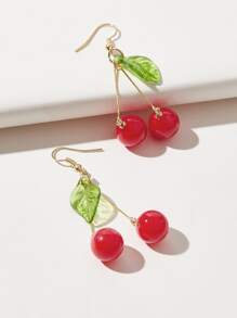 Cherry Drop Earrings