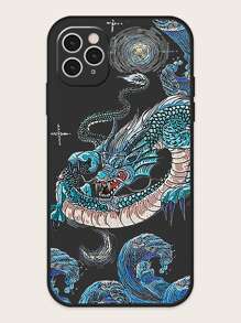 Chinese Dragon Print iPhone Case