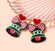 Christmas Bell Decor Drop Earrings
