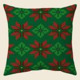 Christmas Geometric Cushion Cover Without Filler