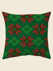 Christmas Geometric Cushion Cover Without Filler