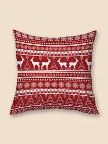 Christmas Pattern Cushion Cover Without Filler