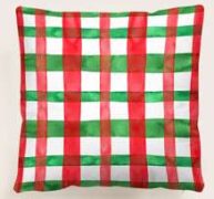Christmas Plaid Cushion Cover Without Filler