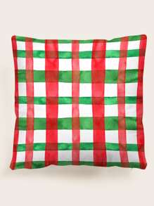 Christmas Plaid Cushion Cover Without Filler