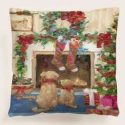 Christmas Print Cushion Cover Without Filler