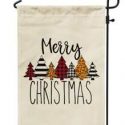 Christmas Print Garden Flag