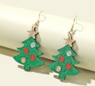 Christmas Tree Decor Drop Earrings