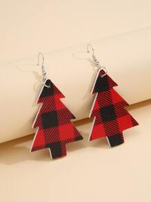 Christmas Tree Drop Earrings