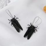 Cicada Drop Earrings