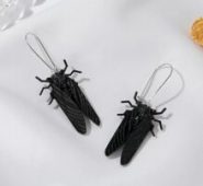 Cicada Drop Earrings
