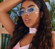 Clear Acrylic Frame Sunglasses