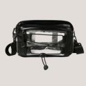 Clear Buckle Crossbody Bag