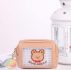 Clear Cartoon Bear Graphic Coin Case