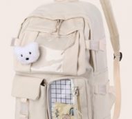 Clear Detail Large Capacity Backpack