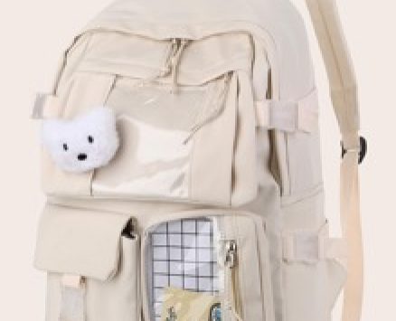 Clear Detail Large Capacity Backpack