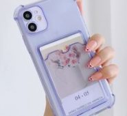 Clear Phone Case With Card Holder