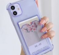 Clear Phone Case With Card Holder