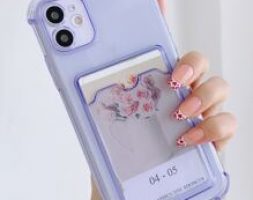 Clear Phone Case With Card Holder