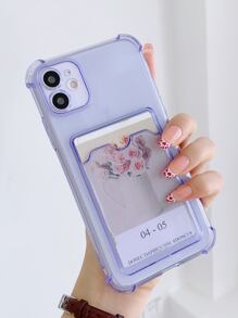 Clear Phone Case With Card Holder