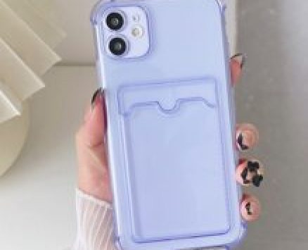Clear Phone Case With Card Slot