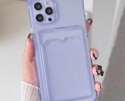 Clear Phone Case With Card Slot