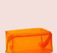Clear Square Makeup Bag