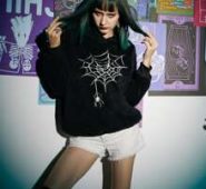 Cobweb Graphic Fleece Hoodie