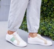 Color Block Skate Shoes