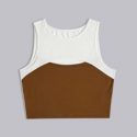 Colorblock Cut Out Tank Top