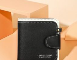 Colorblock Fold Over Purse