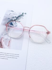 Colorblock Frame Eyeglasses