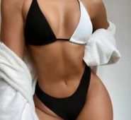 Colorblock Rib Bikini Swimsuit