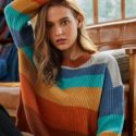 Colorful Striped Sweater