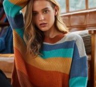 Colorful Striped Sweater