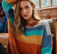 Colorful Striped Sweater