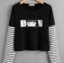 Comics Graphic 2 In 1 Striped Tee
