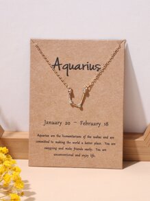 Constellation Decor Chain Necklace