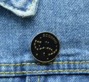 Constellation Design Brooch