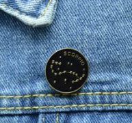 Constellation Design Brooch